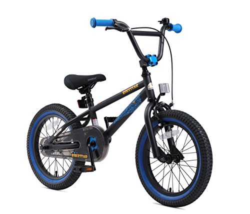 BIKESTAR Freestyle Sicherheits Kinderfahrrad 16 Zoll für