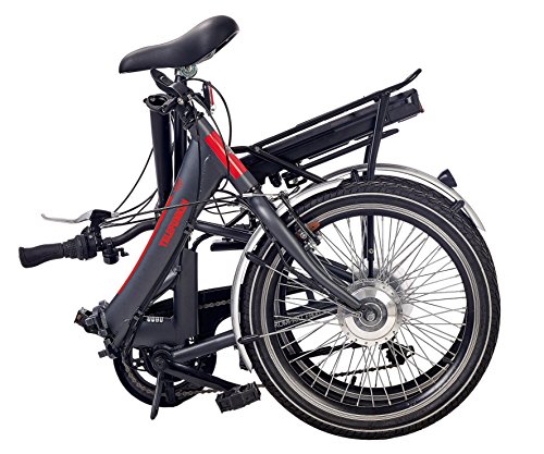 Telefunken EBike Klapprad Elektrofahrrad Alu, grau, 7